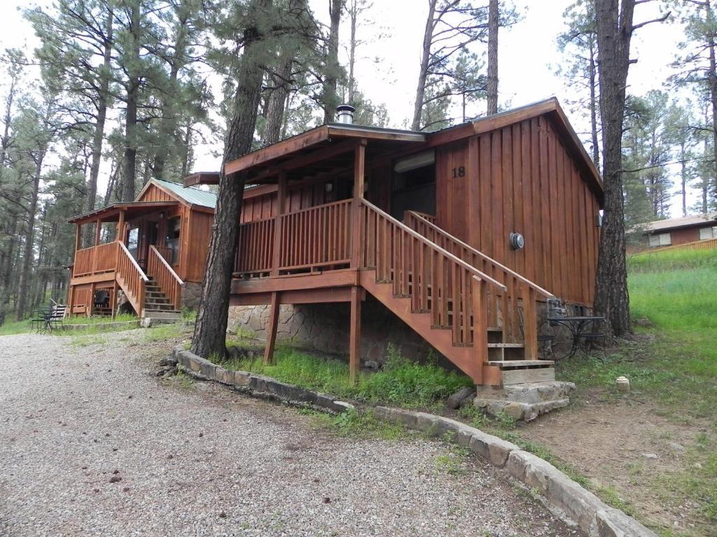 Apache Village Cabins Ruidoso Ruang foto